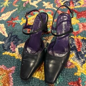 Well worn with love Navy heels